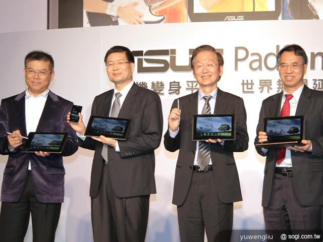 ASUS PadFone變形手機 百變開賣 單機17990