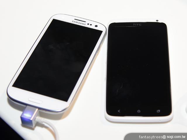 三星GALAXY S III、HTC One X倫敦比拼大公開 三星GALAXY S III、HTC One X倫敦比拼大公開