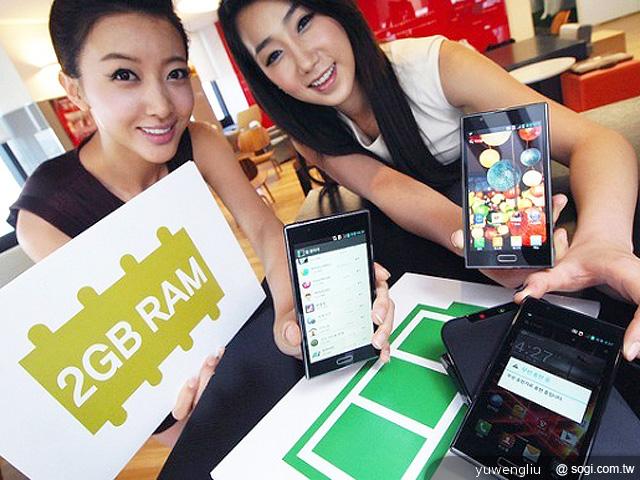 LG發表首款2G RAM智慧機 Optimus LTE2  LG發表首款2G RAM智慧機 Optimus LTE2