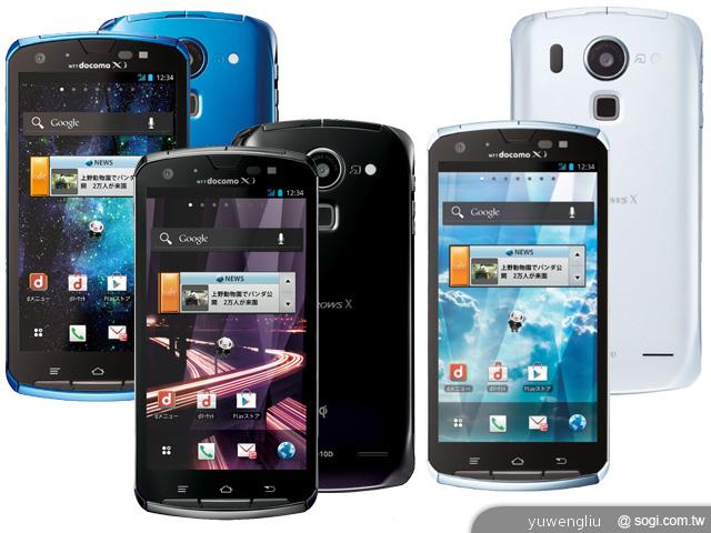 DoCoMo 2012夏季新機19款 機海強勢出擊 DoCoMo 2012夏季新機19款 機海強勢出擊