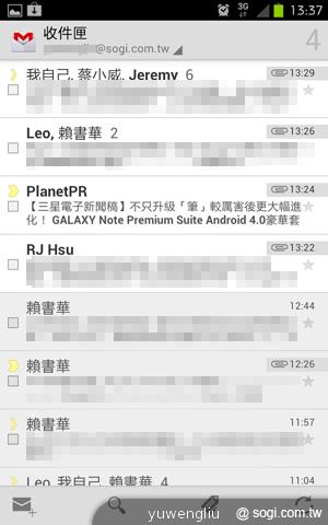 三星GALAXY Note升級 ICS韌體實測
