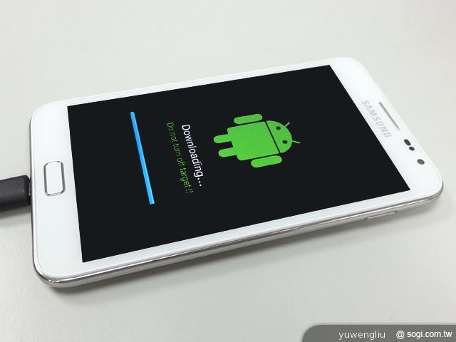 三星GALAXY Note升級 ICS韌體實測