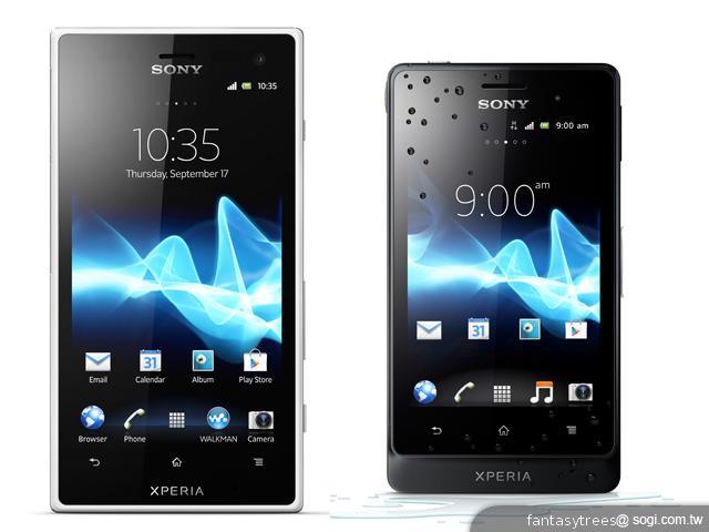 Sony XPERIA acro S、go 防水智慧雙機發表 Sony XPERIA acro S、go 防水智慧雙機發表