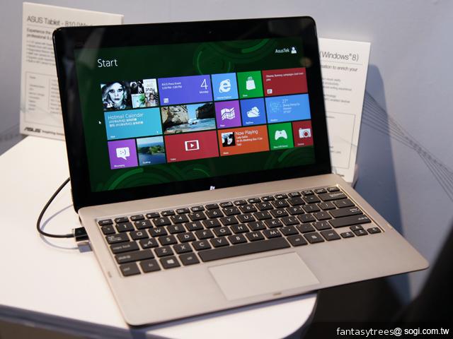 華碩大秀變形魔法 ASUS TAICHI、Transformer平板齊推 華碩大秀變形魔法 ASUS TAICHI、Transformer平板齊推