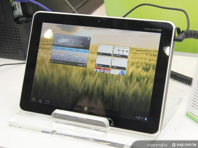 宏碁發表ICONIA A700等多款平板、手機【Computex 2012】 宏碁發表ICONIA A700等多款平板、手機【Computex 2012】
