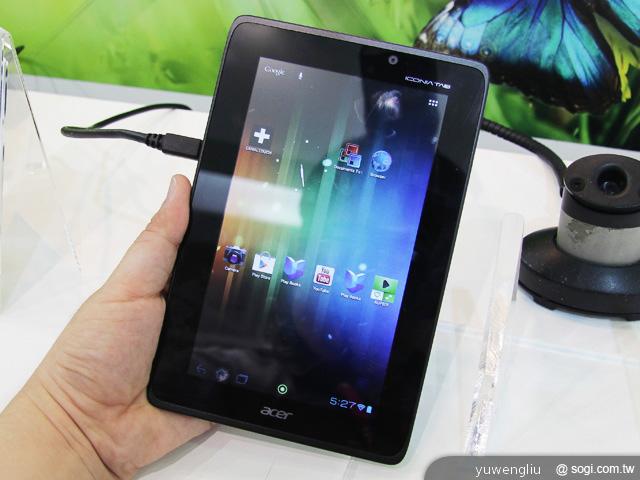 宏碁發表ICONIA A700等多款平板、手機【Computex 2012】 宏碁發表ICONIA A700等多款平板、手機【Computex 2012】