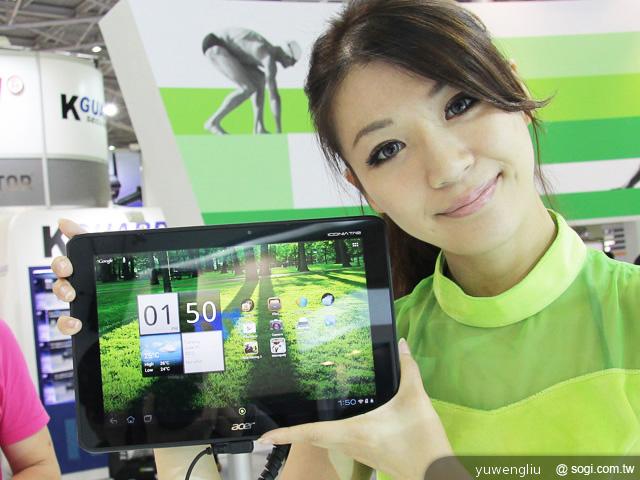宏碁發表ICONIA A700等多款平板、手機【Computex 2012】 宏碁發表ICONIA A700等多款平板、手機【Computex 2012】