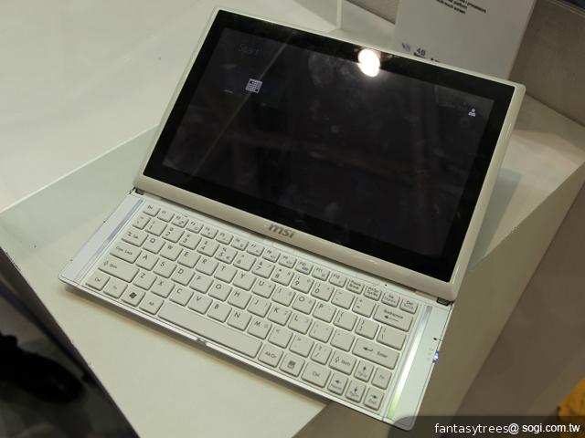 MSI Slider S20滑蓋平板電腦 搭載Win8問世 MSI Slider S20滑蓋平板電腦 搭載Win8問世