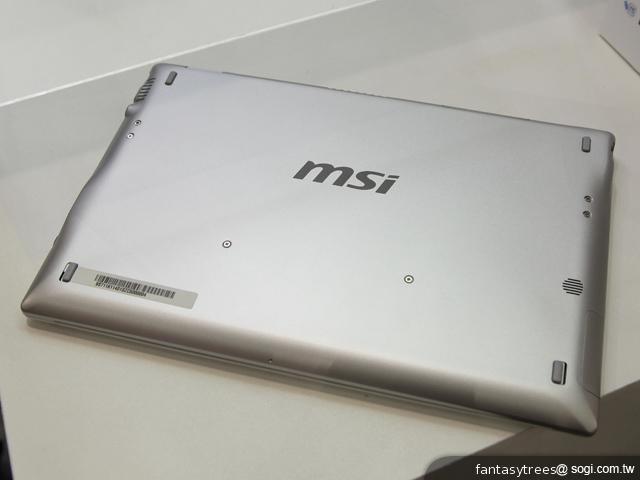 MSI Slider S20滑蓋平板電腦 搭載Win8問世 MSI Slider S20滑蓋平板電腦 搭載Win8問世
