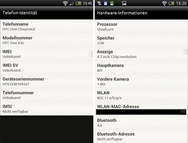 HTC One XXL截圖外洩 四核、2GB RAM曝光 HTC One XXL截圖外洩 四核、2GB RAM曝光
