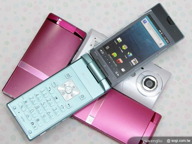 Sharp 007SH 智慧日系摺疊自拍高手 Sharp 007SH 智慧日系摺疊自拍高手