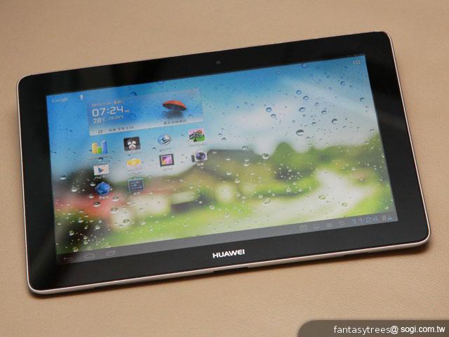 華為MediaPad 10 FHD 四核+2GB RAM平板未上市先搶測 華為MediaPad 10 FHD 四核+2GB RAM平板未上市先搶測