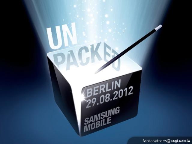 三星邀請函來了!傳GALAXY Note 2德國IFA展前發表 三星邀請函來了!傳GALAXY Note 2德國IFA展前發表