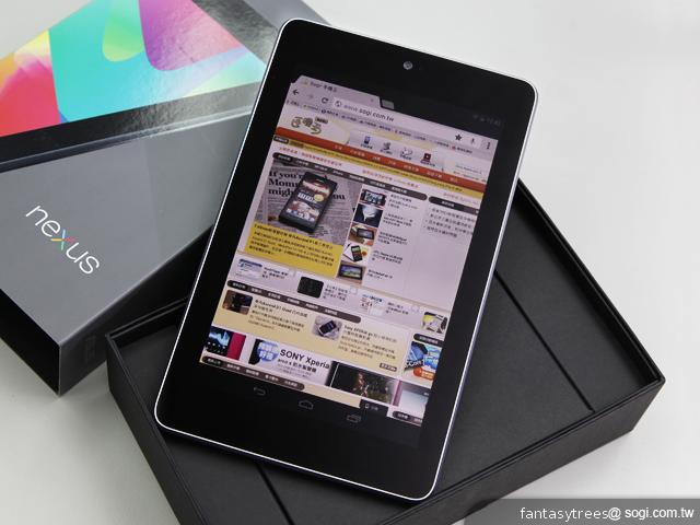 Google Nexus 7跨海登台 到手開箱搶先看 Google Nexus 7跨海登台 到手開箱搶先看