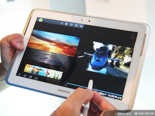 三星Note 10.1跨界平板發表 筆寫升級、功能滿載 三星Note 10.1跨界平板發表 筆寫升級、功能滿載