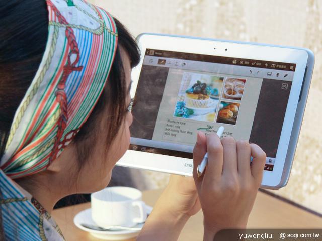 三星Note 10.1跨界平板發表 筆寫升級、功能滿載 三星Note 10.1跨界平板發表 筆寫升級、功能滿載