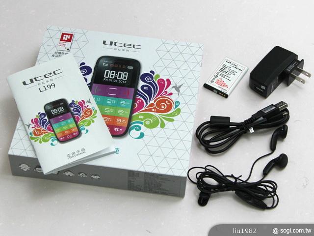 輕巧實用、多色彩大按鍵手機 UTEC L199 輕巧實用、多色彩大按鍵手機 UTEC L199