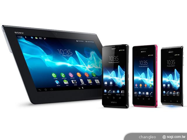 索尼新機齊發 推Xperia TX、T、V、J與Tablet S【IFA 2012】 索尼新機齊發 推Xperia TX、T、V、J與Tablet S【IFA 2012】