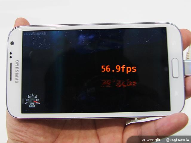 三星GALAXY Note 2效能揭密 1.6GHz四核跑分實測【IFA 2012】 三星GALAXY Note 2效能揭密 1.6GHz四核跑分實測【IFA 2012】