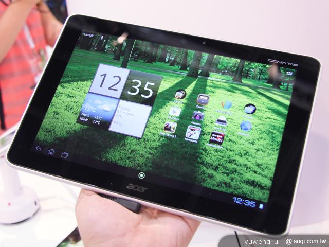 宏碁力守歐洲市場 ICONIA安卓、微軟平板新機齊發【IFA 2012】 宏碁力守歐洲市場 ICONIA安卓、微軟平板新機齊發【IFA 2012】