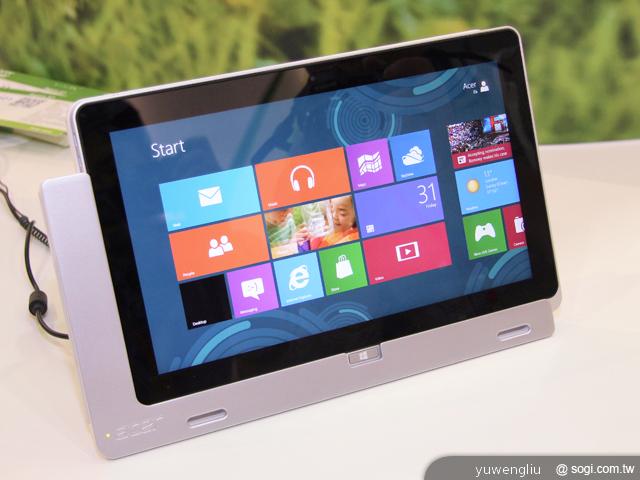 宏碁力守歐洲市場 ICONIA安卓、微軟平板新機齊發【IFA 2012】 宏碁力守歐洲市場 ICONIA安卓、微軟平板新機齊發【IFA 2012】