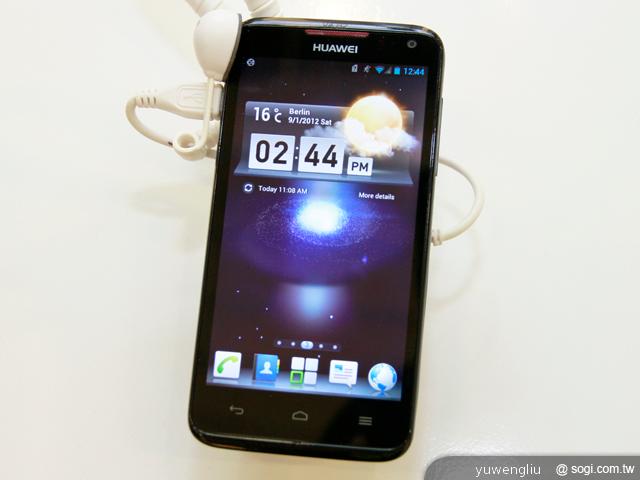 華為Ascend D1 Quad XL四核旗艦 效能實測好強悍【IFA 2012】 華為Ascend D1 Quad XL四核旗艦 效能實測好強悍【IFA 2012】