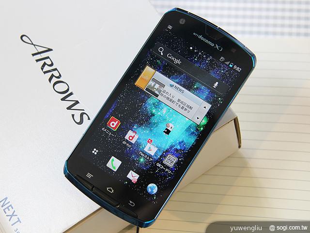 Fujitsu ARROWS X F-10D疾速四核防水智慧機 Fujitsu ARROWS X F-10D疾速四核防水智慧機