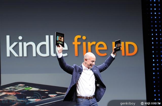 亞馬遜新平板Kindle Fire HD 定價199美元起 9/14美開賣 亞馬遜新平板Kindle Fire HD 定價199美元起 9/14美開賣