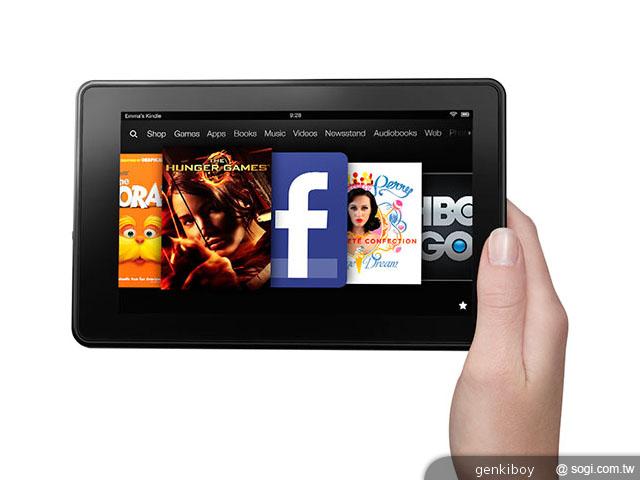 亞馬遜新平板Kindle Fire HD 定價199美元起 9/14美開賣