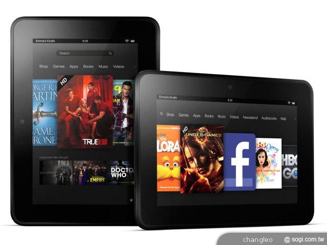 亞馬遜新平板Kindle Fire HD 定價199美元起 9/14美開賣 亞馬遜新平板Kindle Fire HD 定價199美元起 9/14美開賣