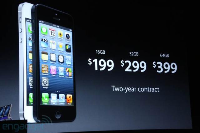 蘋果發表會登場 推出iPhone 5、New iPod Touch等新品