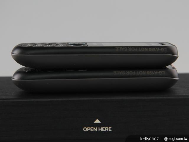 LG A190輕巧體積 讓你「無感」攜帶