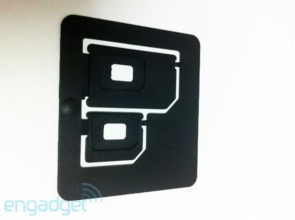 iPhone5採用Nano-SIM新規格 自裁SIM卡恐毀損 iPhone5採用Nano-SIM新規格 自裁SIM卡恐毀損