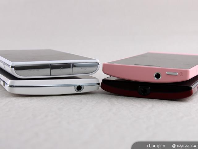 Sony Xperia旗艦海ion、acro S、SL、TX外型比拚 Sony Xperia旗艦海ion、acro S、SL、TX外型比拚