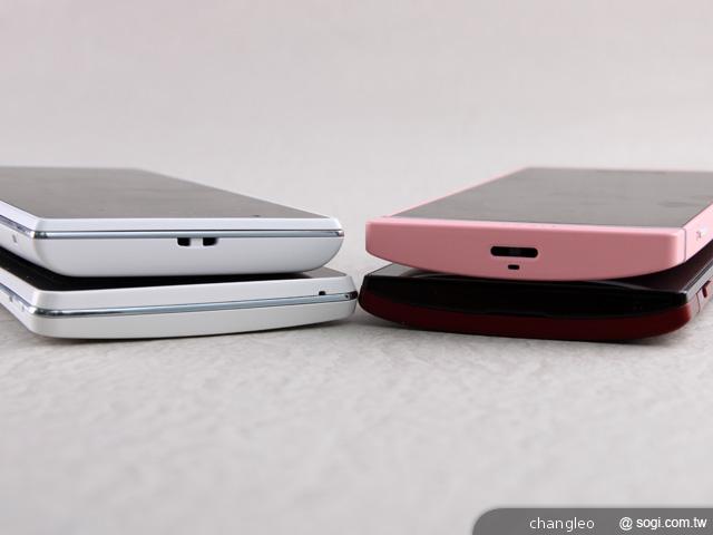 Sony Xperia旗艦海ion、acro S、SL、TX外型比拚 Sony Xperia旗艦海ion、acro S、SL、TX外型比拚