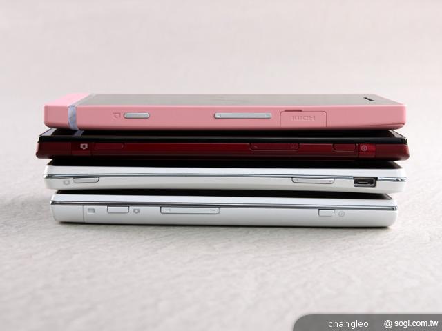 Sony Xperia旗艦海ion、acro S、SL、TX外型比拚 Sony Xperia旗艦海ion、acro S、SL、TX外型比拚