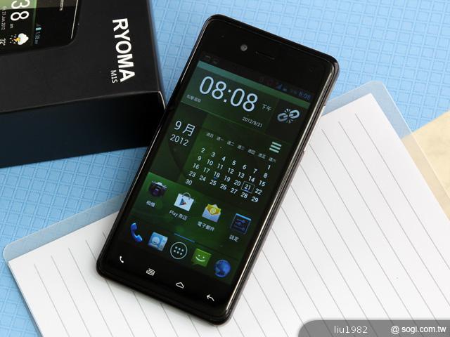 RYOMA M1S 主打台灣製造的萬元有找雙核手機 RYOMA M1S 主打台灣製造的萬元有找雙核手機