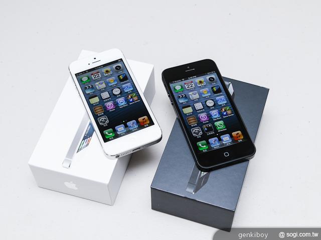 【外觀】iPhone 5黑白雙色、5代與4S外觀賞析 你挑哪款？