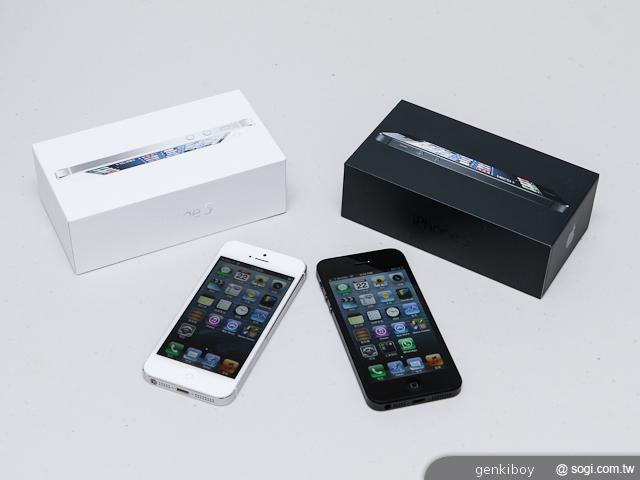 【外觀】iPhone 5黑白雙色、5代與4S外觀賞析 你挑哪款？
