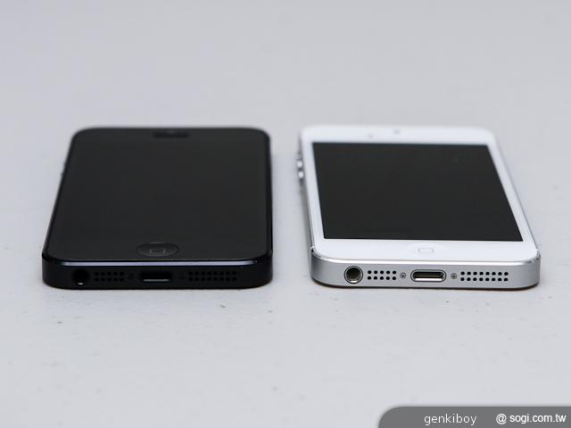 【外觀】iPhone 5黑白雙色、5代與4S外觀賞析 你挑哪款？