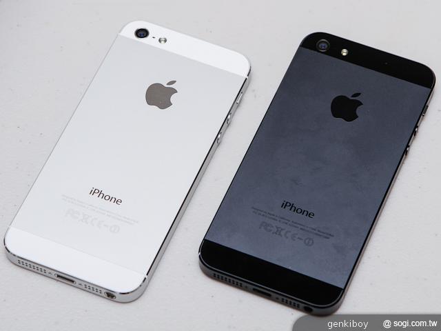 【外觀】iPhone 5黑白雙色、5代與4S外觀賞析 你挑哪款？