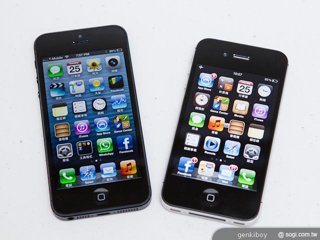 【外觀】iPhone 5黑白雙色、5代與4S外觀賞析 你挑哪款？