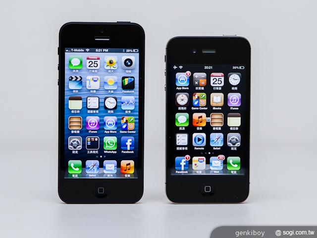 【外觀】iPhone 5黑白雙色、5代與4S外觀賞析 你挑哪款？