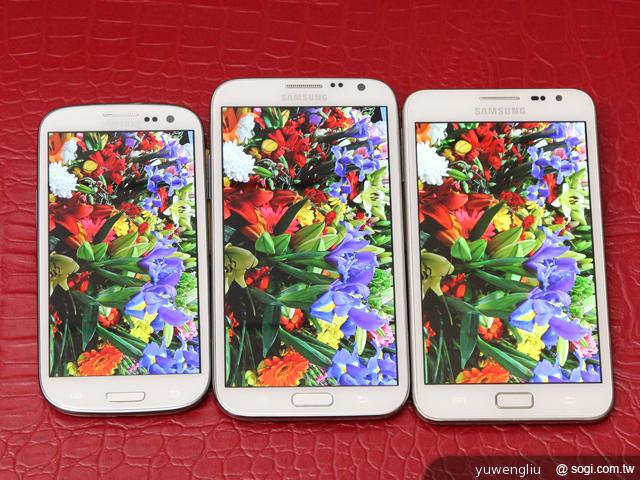 【外觀圖賞】三星GALAXY Note2、Note、S3外型比一比 【外觀圖賞】三星GALAXY Note2、Note、S3外型比一比