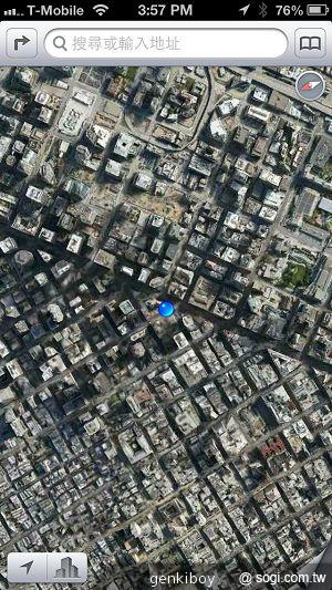 【地圖】iPhone 5蘋果地圖實測、導航親體驗