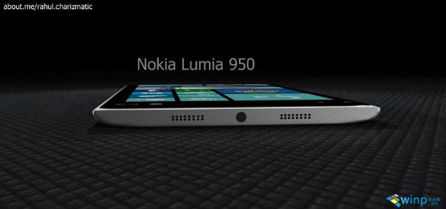 印度設計師公佈Nokia Lumia 950概念設計圖 印度設計師公佈Nokia Lumia 950概念設計圖