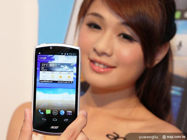 宏碁CloudMobile S500雲端手機上市 單機14900 宏碁CloudMobile S500雲端手機上市 單機14900