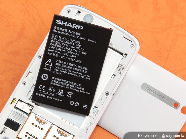 Sharp SH630E亞太智慧新秀 雙卡雙待雙核心！