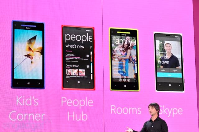 微軟發表Windows Phone 8新功能 手機上市資訊出爐