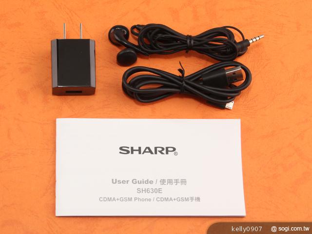 Sharp SH630E亞太智慧新秀 雙卡雙待雙核心！